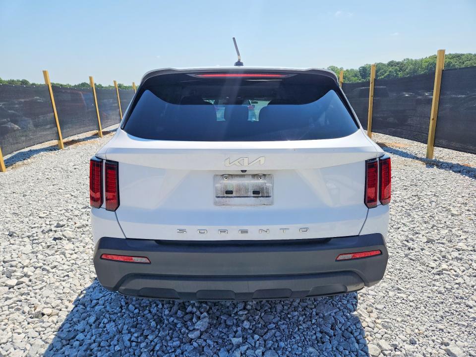 Photo 6 from auction – 2022 KIA SORENTO with VIN 5XYRG4LC4NG144040