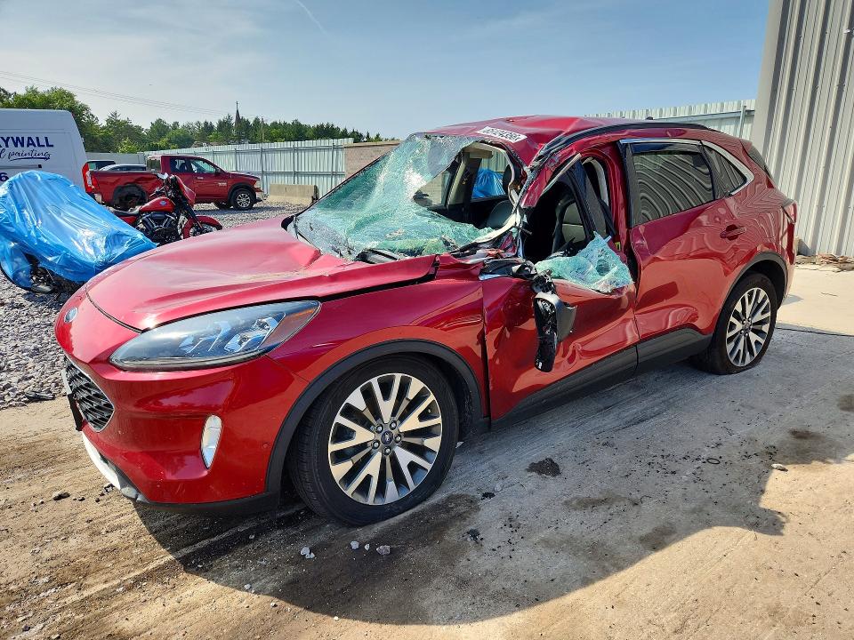FORD ESCAPE 2020 with VIN 1FMCU9J93LUB17891 - Photo from auction