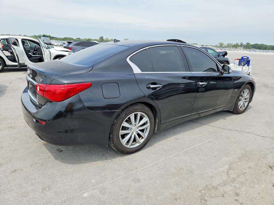 Photo 3 from auction – 2014 INFINITI Q50 with VIN JN1BV7AR3EM696274