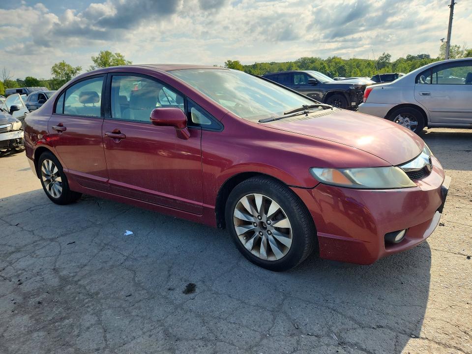 Photo 4 from auction – 2009 HONDA CIVIC with VIN 1HGFA16809L000135