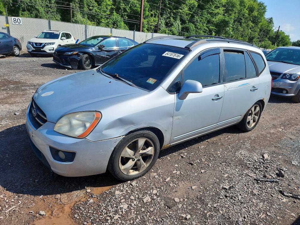 KIA RONDO 2008 with VIN KNAFG526X87194038 - Photo from auction