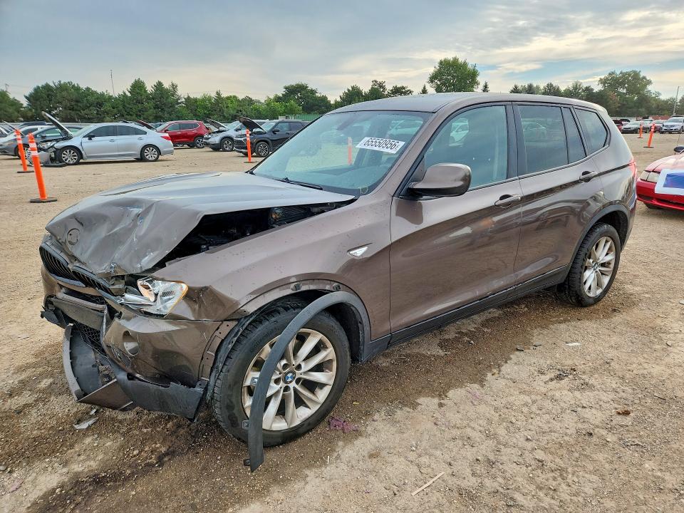 BMW X3 2014 with VIN 5UXWX9C58E0D23254 - Photo from auction