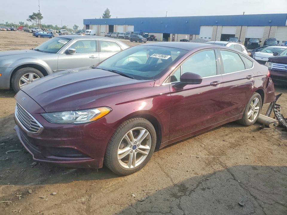Photo 1 from auction – 2018 FORD FUSION with VIN 3FA6P0H77JR166305