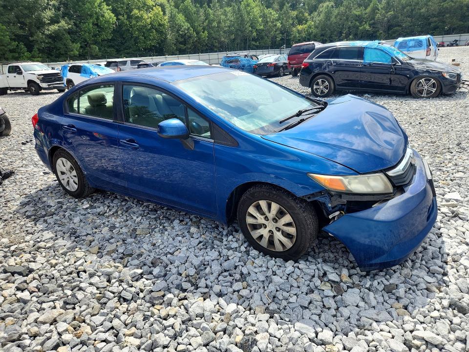 Photo 4 from auction – 2012 HONDA CIVIC with VIN 19XFB2F55CE330814