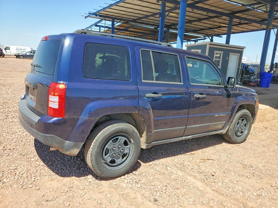 Photo 3 from auction – 2017 JEEP PATRIOT with VIN 1C4NJPBB9HD172882
