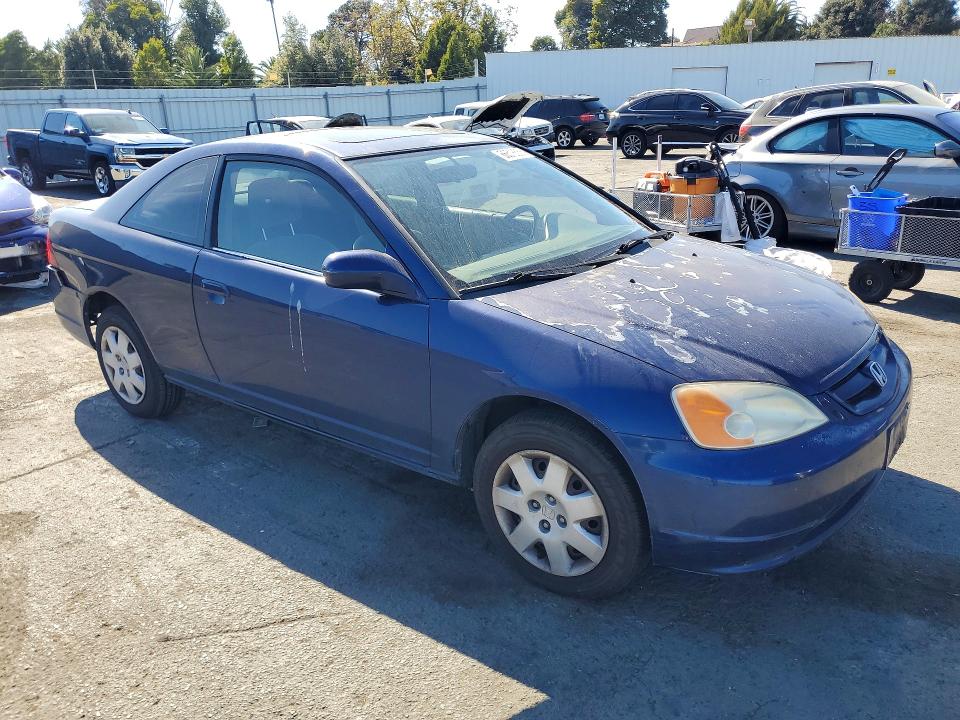 Photo 4 from auction – 2001 HONDA CIVIC with VIN 1HGEM21961L007569