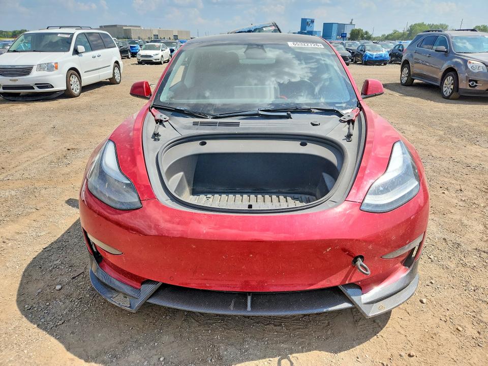 Photo 5 from auction – 2022 TESLA MODEL 3 with VIN 5YJ3E1EC4NF202940