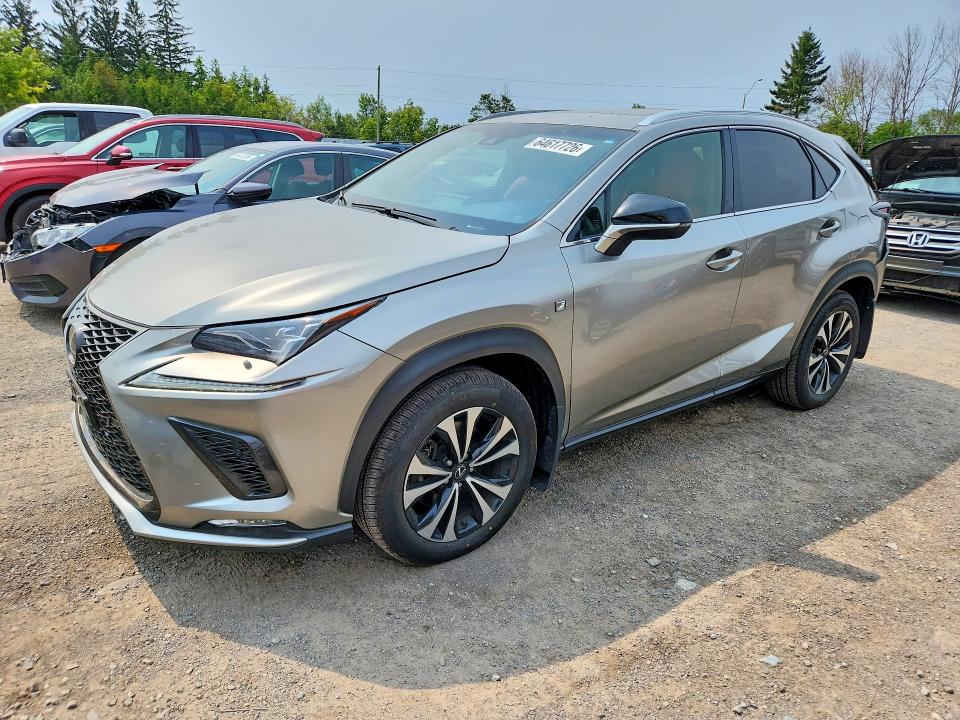 LEXUS NX 300 2019 with VIN JTJBARBZ1K2191650 - Photo from auction