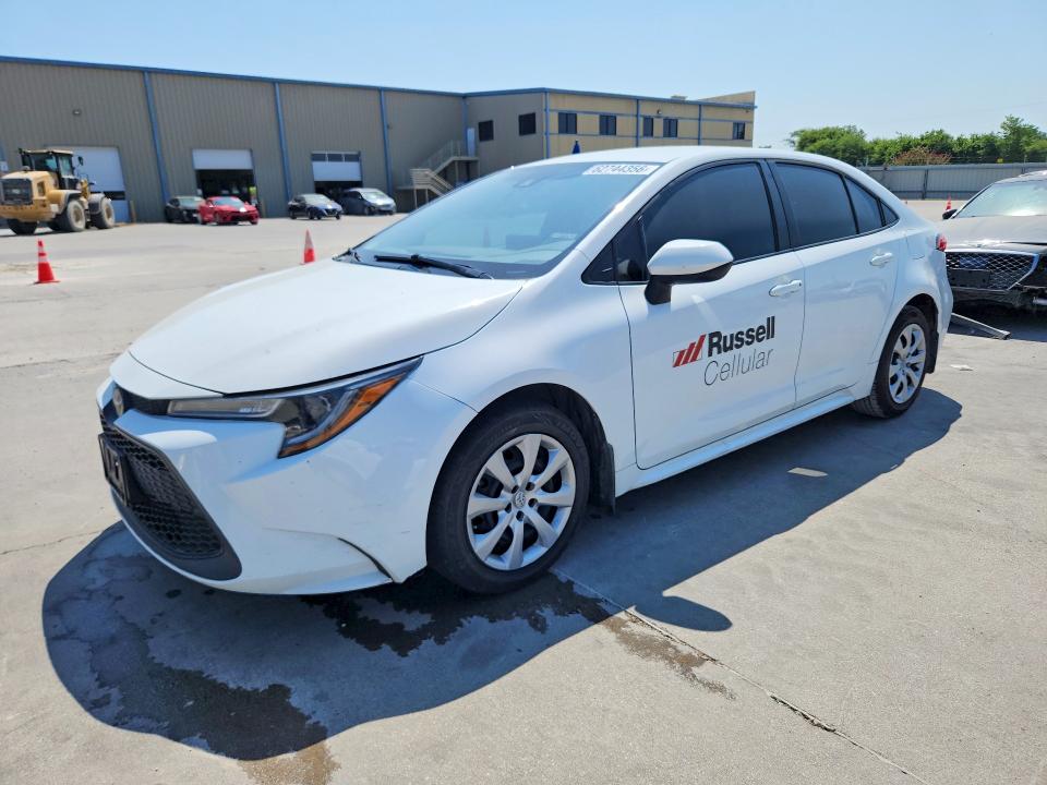TOYOTA COROLLA 2022 with VIN 5YFEPMAE4NP338663 - Photo from auction