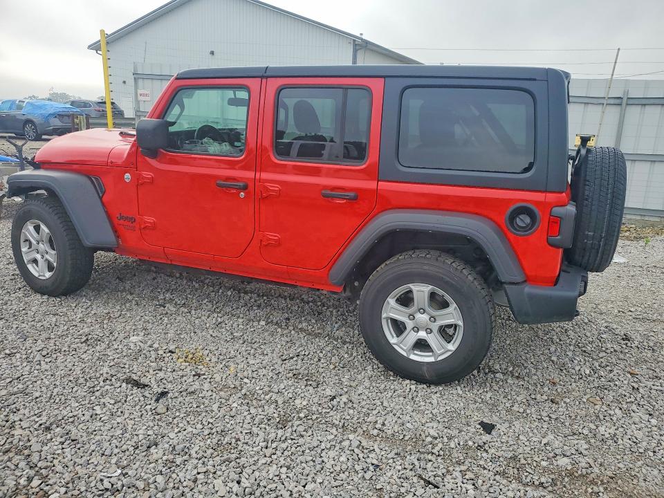 Снимка 2 от търг – 2021 JEEP WRANGLER UNLIMITED с VIN 1C4HJXDG1MW814211