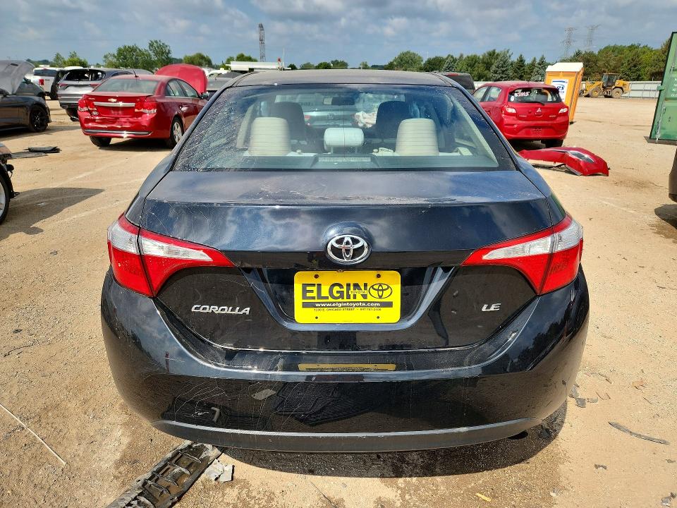 Photo 6 from auction – 2014 TOYOTA COROLLA with VIN 5YFBURHE0EP011580