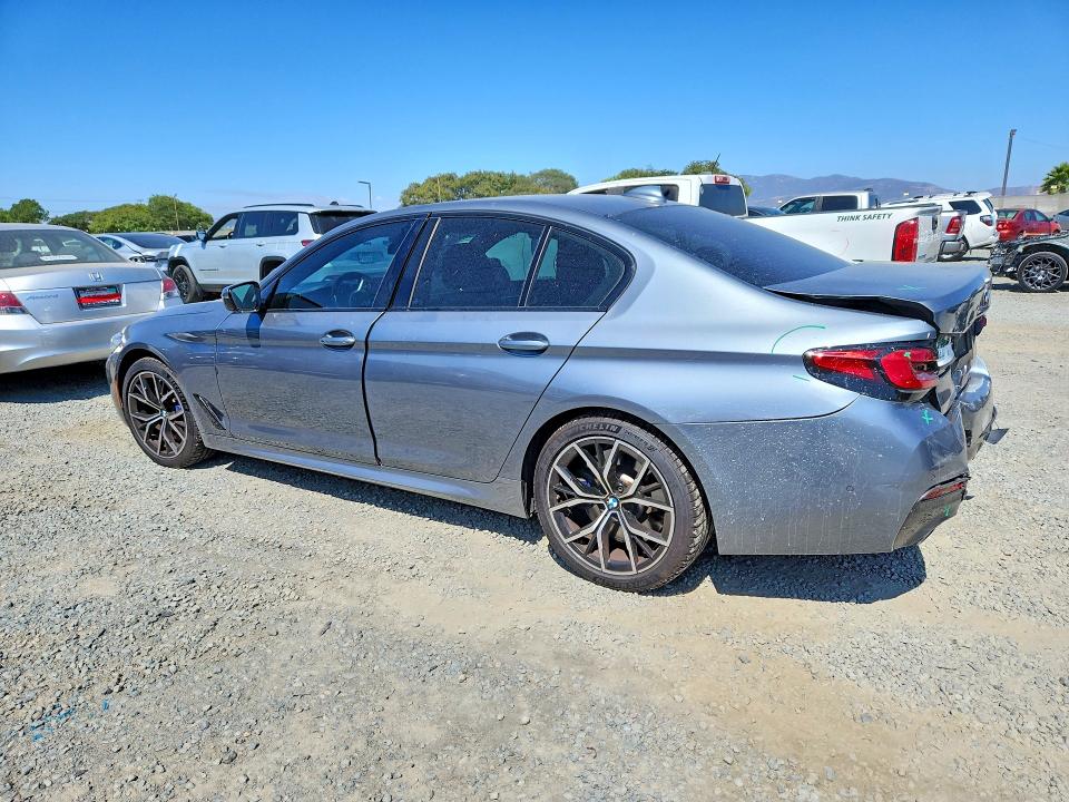 Photo 2 from auction – 2021 BMW 540 with VIN WBA53BJ07MWX29748
