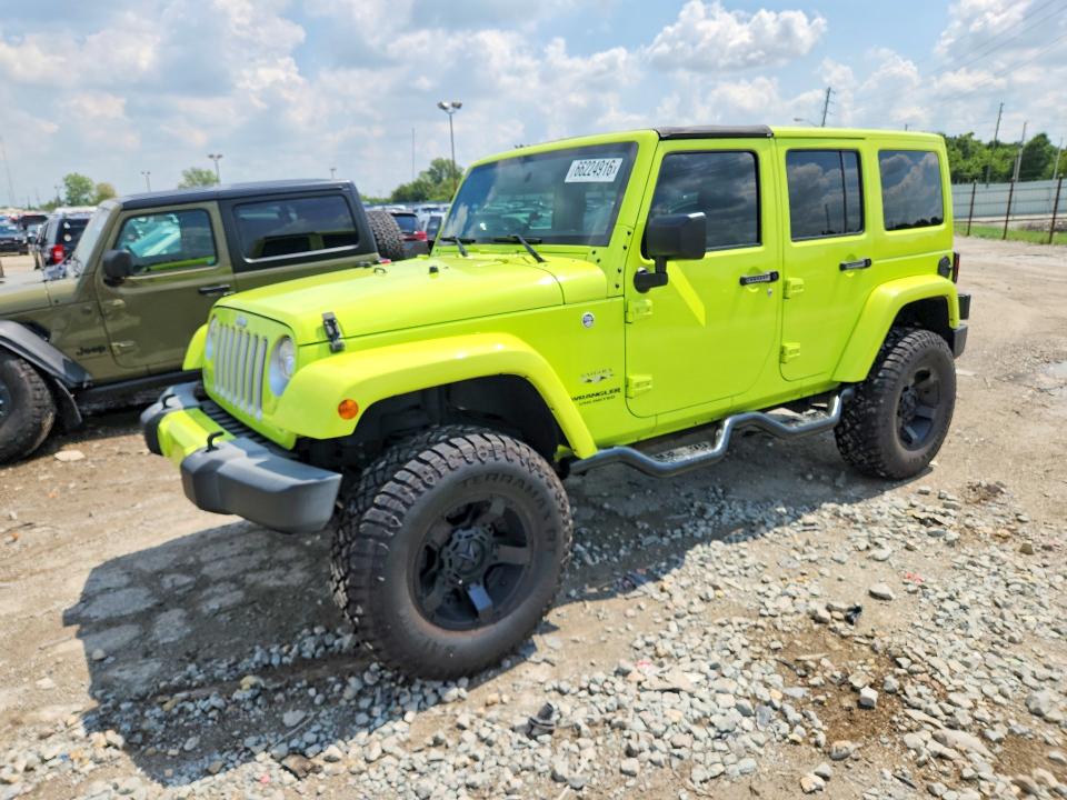 JEEP WRANGLER UNLIMITED 2017 with VIN 1C4BJWEG3HL505183 - Photo from auction