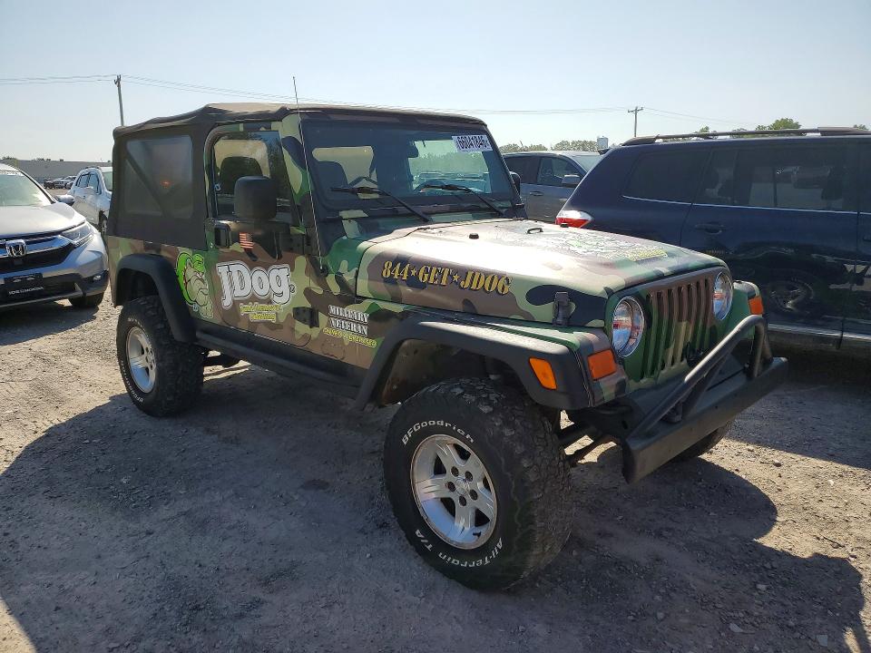 Photo 4 from auction – 2006 JEEP WRANGLER / TJ with VIN 1J4FA44S66P735134