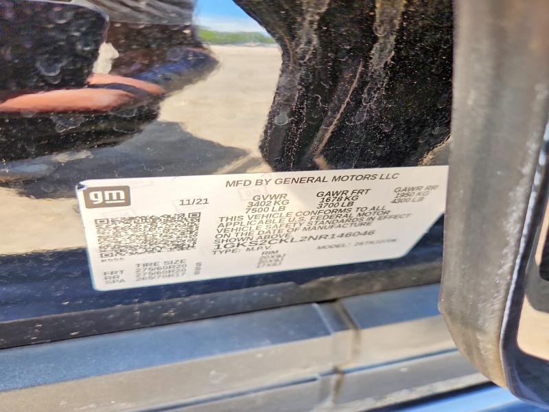 Photo 14 from auction – 2022 GMC YUKON with VIN 1GKS2CKL2NR146046