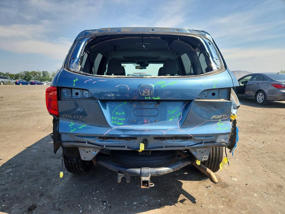 Photo 6 from auction – 2018 HONDA PILOT with VIN 5FNYF6H63JB050925