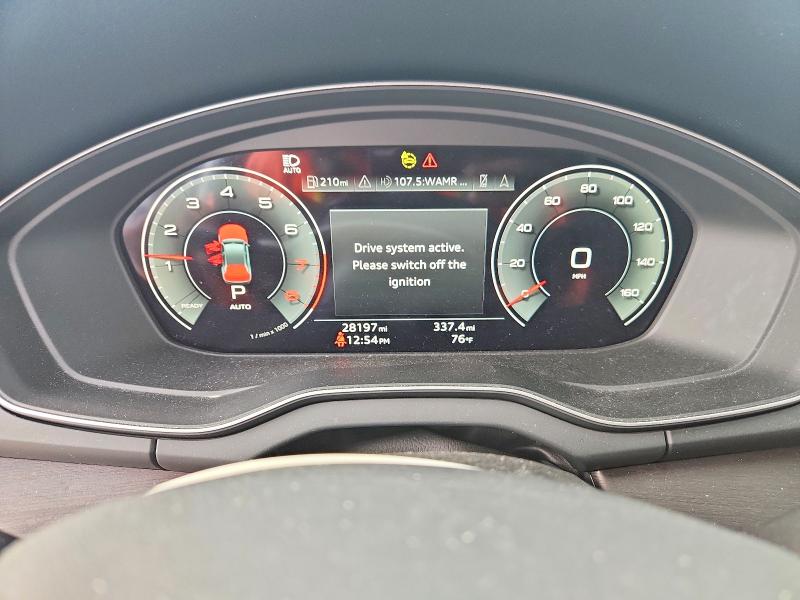 Photo 9 from auction – 2021 AUDI Q5 with VIN WA1BAAFY5M2041074