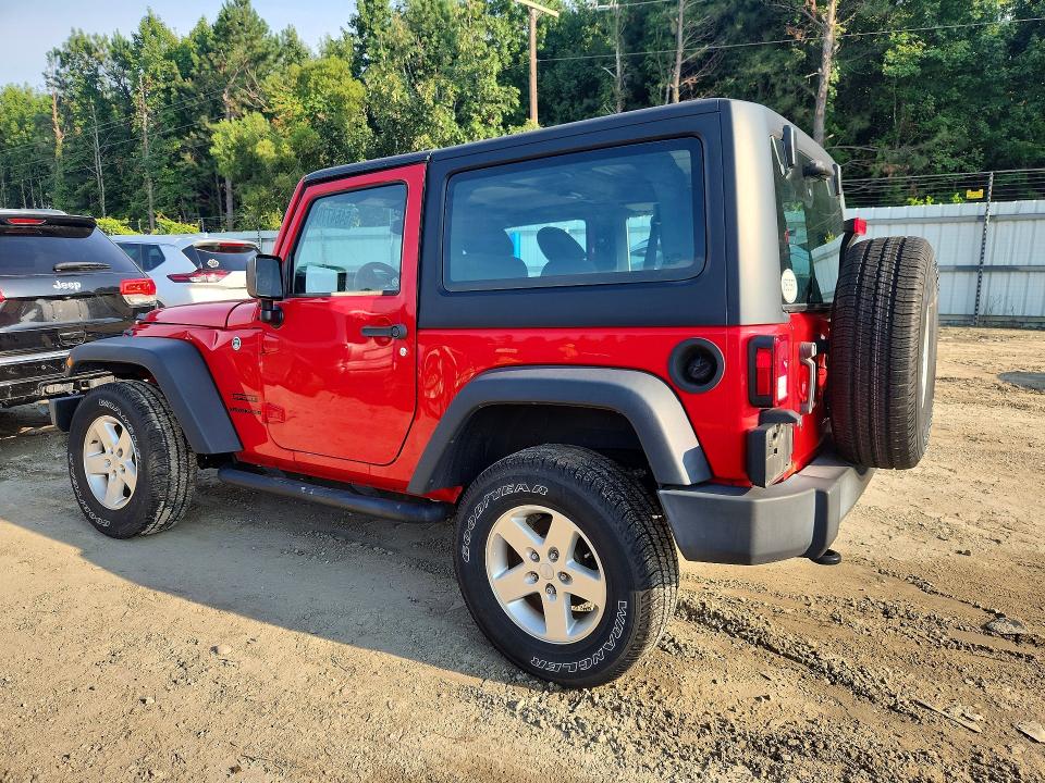 Photo 2 from auction – 2017 JEEP WRANGLER with VIN 1C4AJWAG0HL605422
