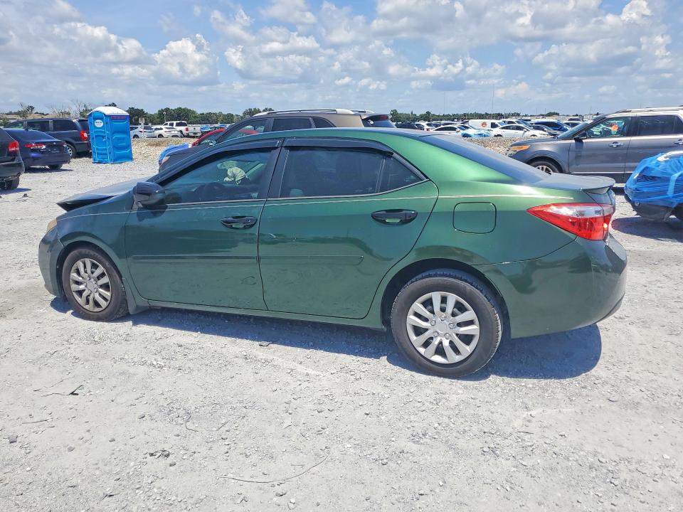 Photo 2 from auction – 2016 TOYOTA COROLLA with VIN 2T1BPRHEXGC554185