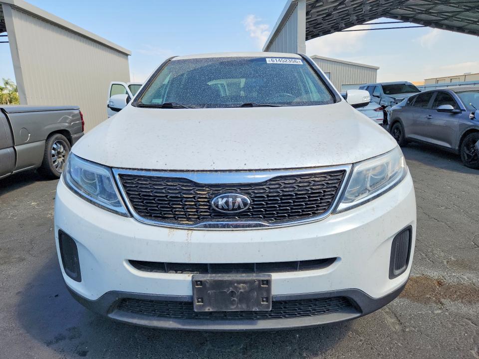 Photo 5 from auction – 2015 KIA SORENTO with VIN 5XYKT3A60FG588053
