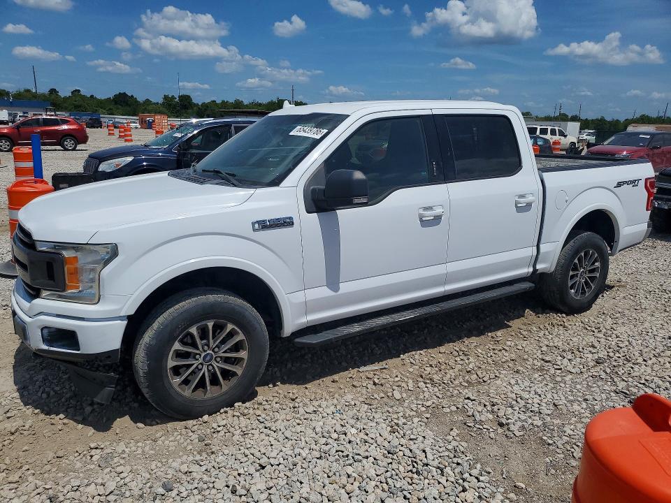FORD F150 2018 with VIN 1FTEW1E53JKC49736 - Photo from auction
