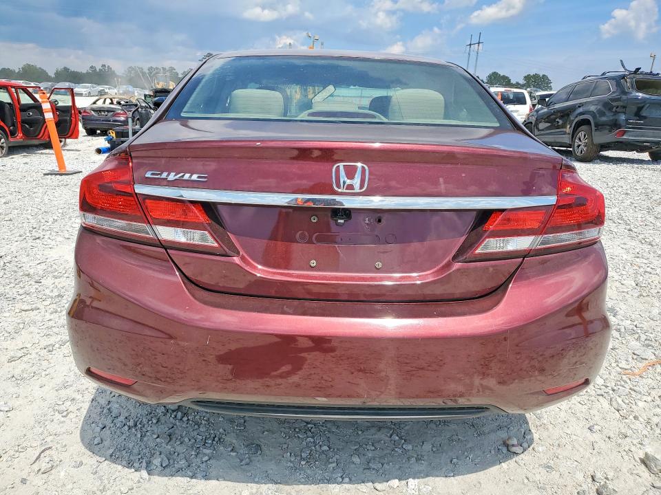 Photo 6 from auction – 2015 HONDA CIVIC with VIN 19XFB2F51FE109277