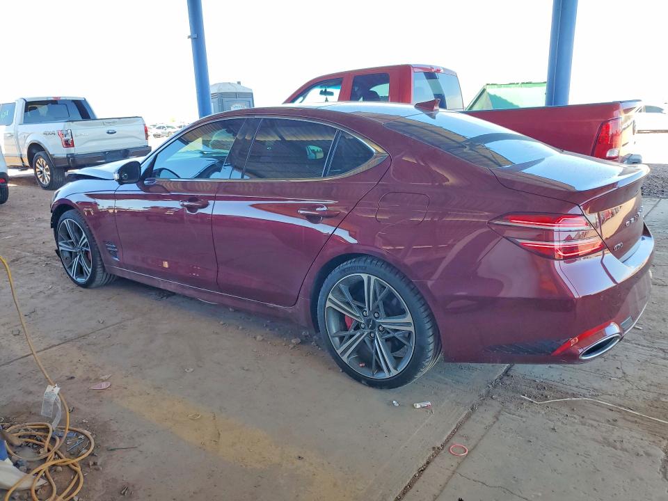 Photo 2 from auction – 2025 GENESIS G70 with VIN KMTG54SE0SU146511