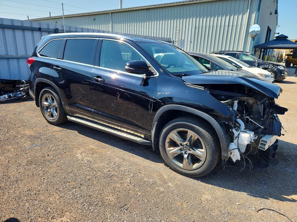 Photo 4 from auction – 2019 TOYOTA HIGHLANDER with VIN 5TDDZRFH9KS990039