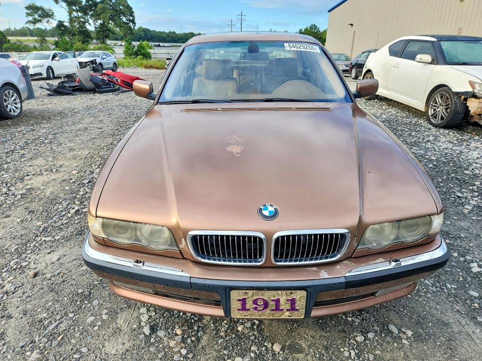 Photo 5 from auction – 2001 BMW 740 with VIN WBAGG83491DN82551