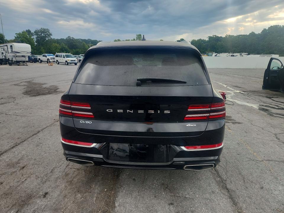 Photo 6 from auction – 2024 GENESIS GV80 with VIN KMUHBDSB8RU198199