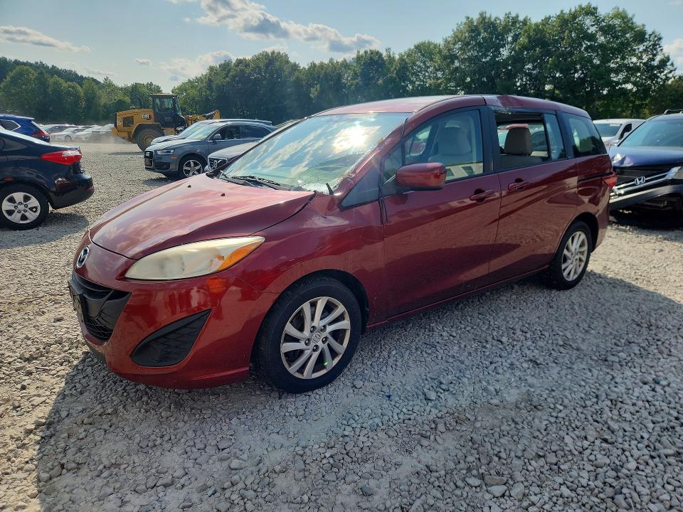 MAZDA 5 2012 with VIN JM1CW2BL0C0119654 - Photo from auction