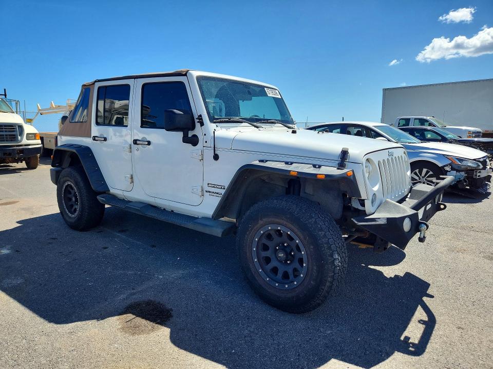 Снимка 4 от търг – 2014 JEEP WRANGLER UNLIMITED с VIN 1C4BJWDG6EL145906