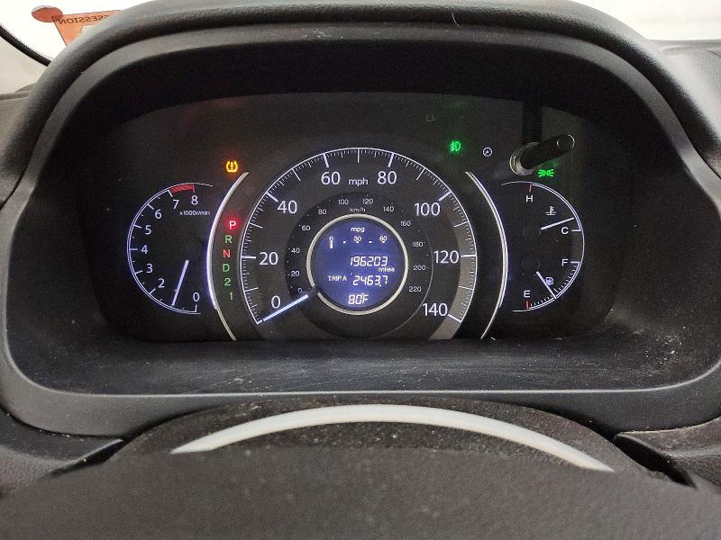 Photo 9 from auction – 2012 HONDA CR-V with VIN JHLRM4H53CC010224