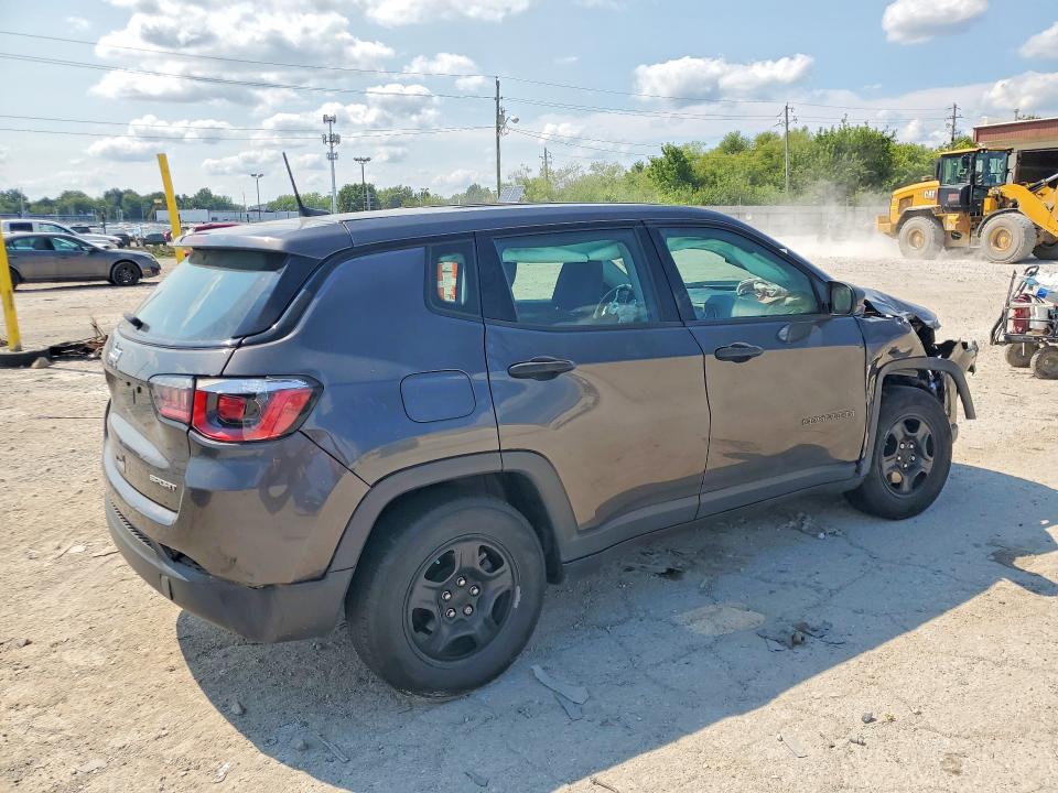 Photo 3 from auction – 2020 JEEP COMPASS with VIN 3C4NJCAB1LT169648