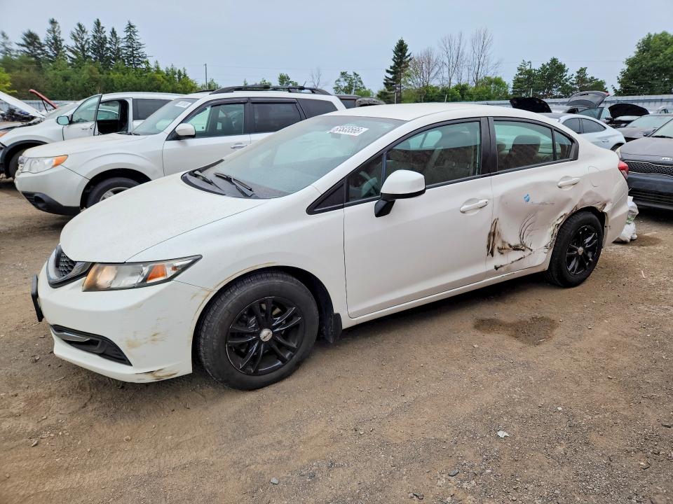 HONDA CIVIC 2013 with VIN 2HGFB2F42DH007979 - Photo from auction