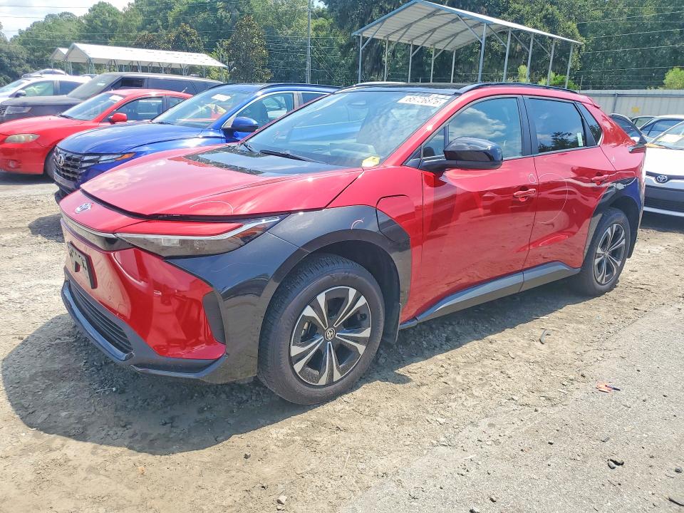 TOYOTA BZ4X 2023 with VIN JTMABACA1PA015376 - Photo from auction