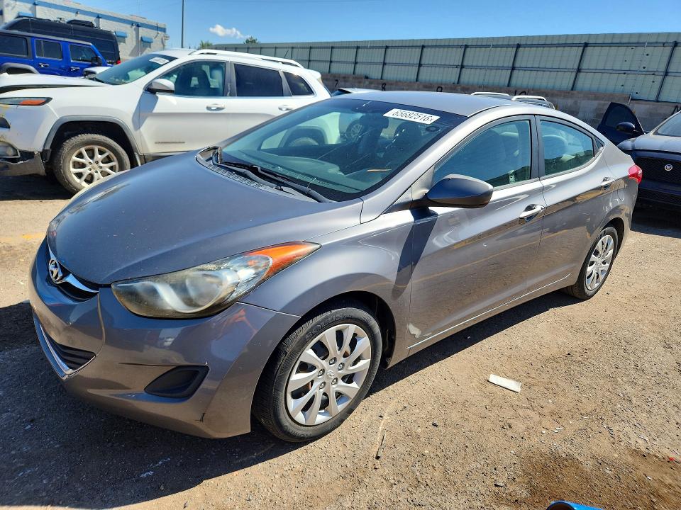 HYUNDAI ELANTRA 2012 with VIN 5NPDH4AE6CH084618 - Photo from auction