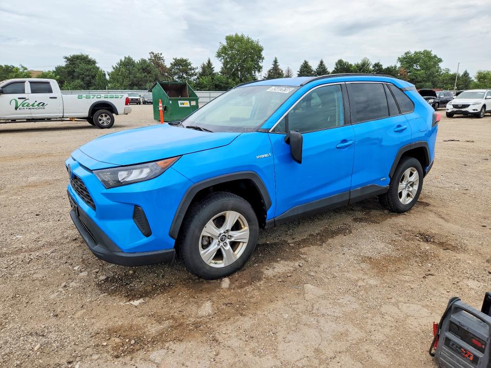 TOYOTA RAV4 2021 with VIN 4T3L6RFV0MU025761 - Photo from auction