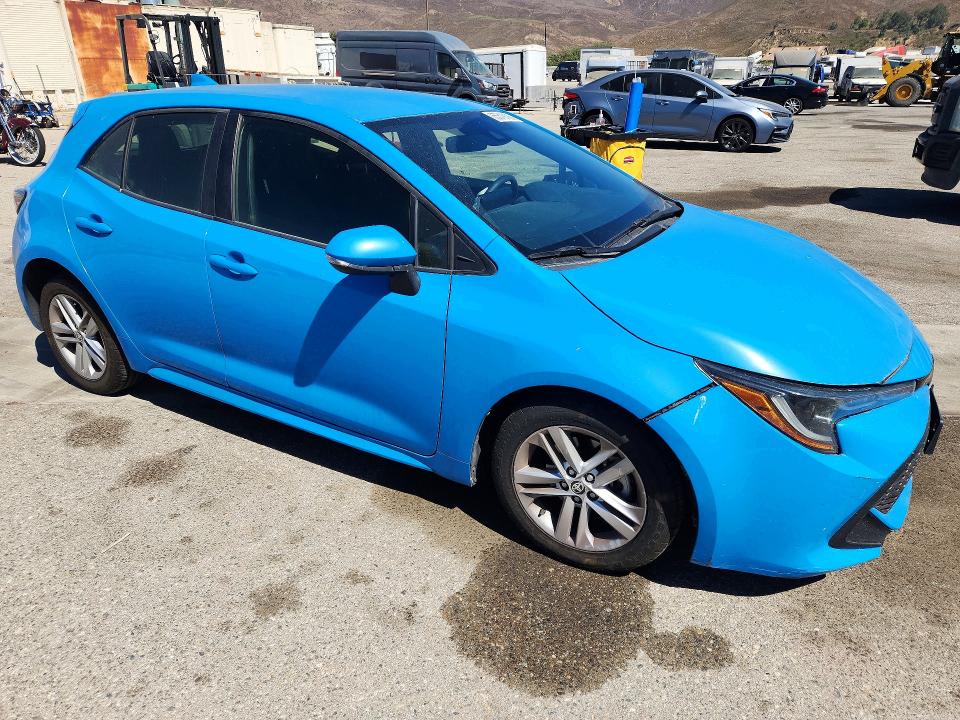 Photo 4 from auction – 2019 TOYOTA COROLLA HATCHBACK with VIN JTNK4RBE4K3001143
