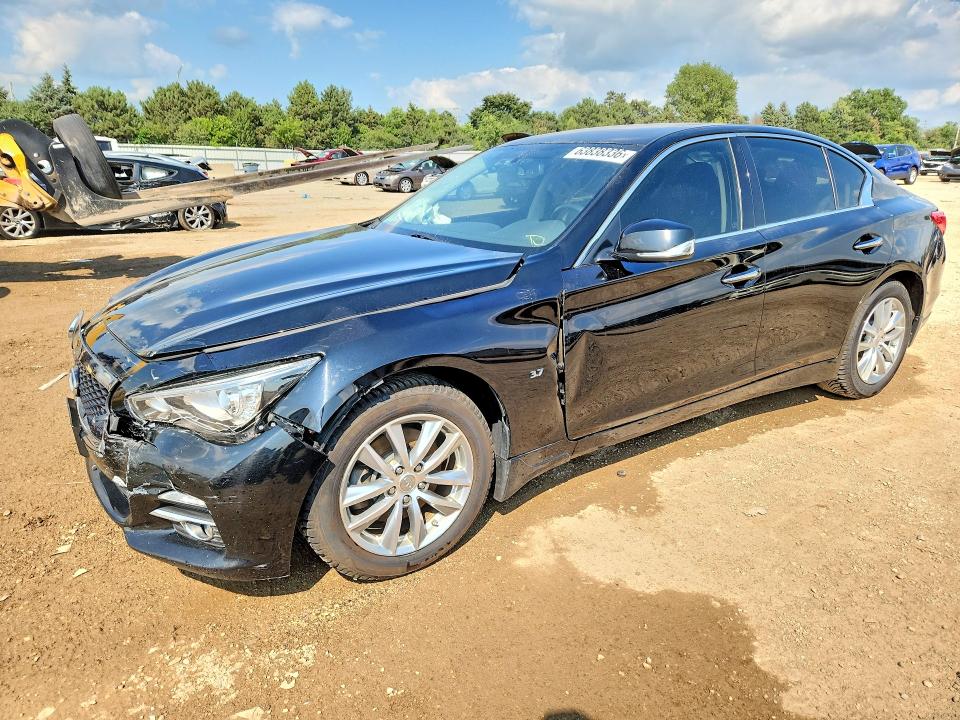 INFINITI Q50 2015 with VIN JN1BV7AR9FM415371 - Photo from auction