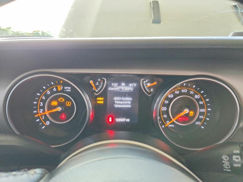 Photo 9 from auction – 2018 JEEP WRANGLER UNLIMITED with VIN 1C4HJXDG1JW122719