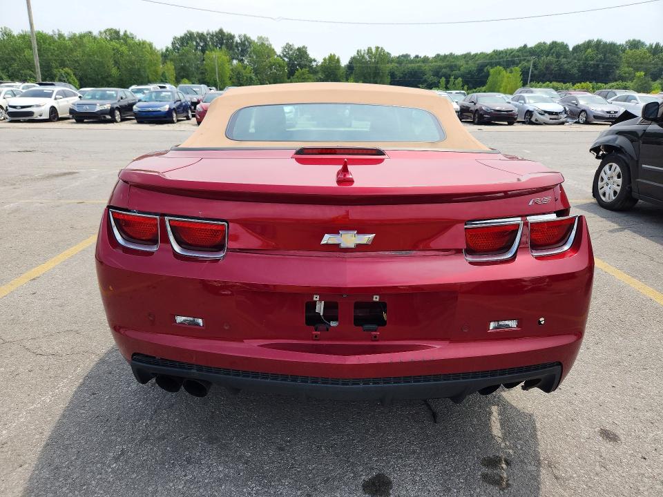 Photo 6 from auction – 2013 CHEVROLET CAMARO with VIN 2G1FC3D31D9216659