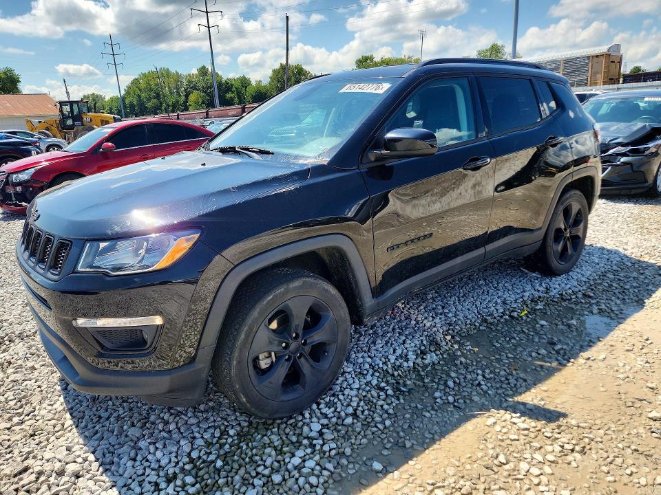 JEEP COMPASS 2021 with VIN 3C4NJDBB1MT504588 - Photo from auction