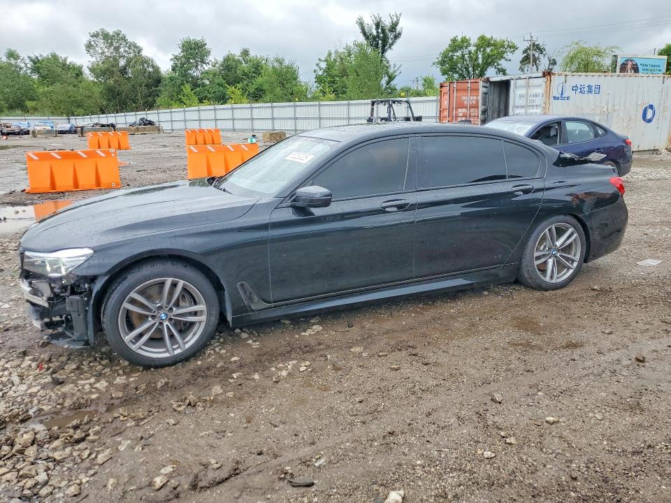 BMW 740 2019 with VIN WBA7E4C58KGV70298 - Photo from auction