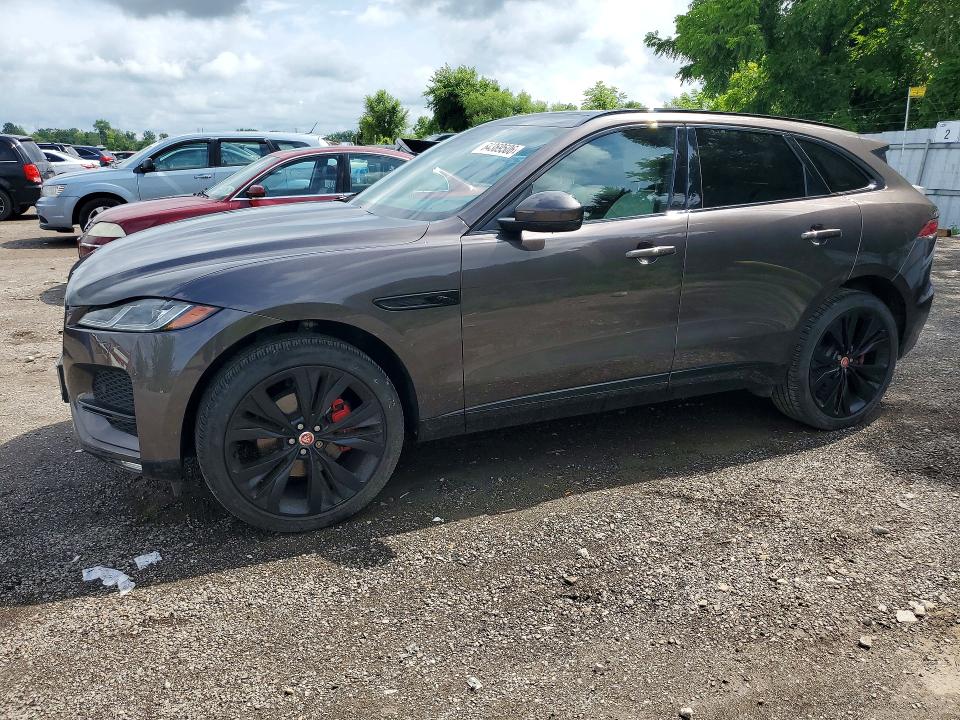 JAGUAR F-PACE 2022 with VIN SADCJ2EX3NA691963 - Photo from auction