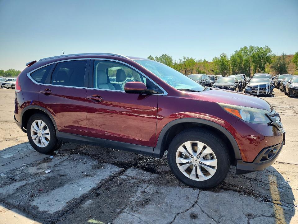 Photo 4 from auction – 2013 HONDA CR-V with VIN 5J6RM3H74DL003352