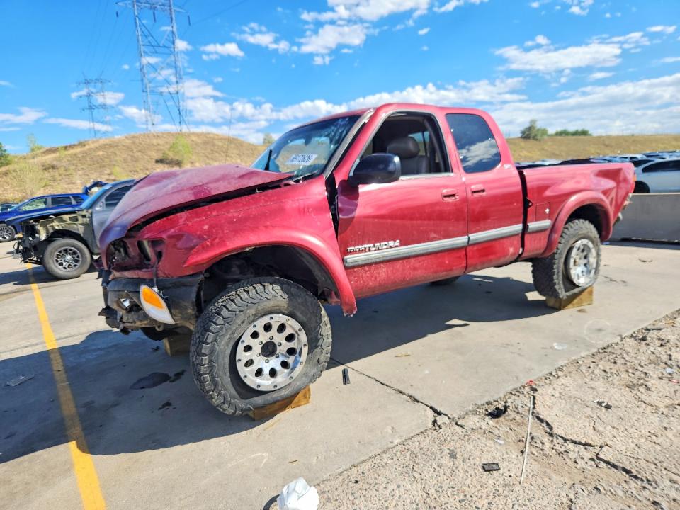 TOYOTA TUNDRA 2000 with VIN 5TBRT3419YS078295 - Photo from auction