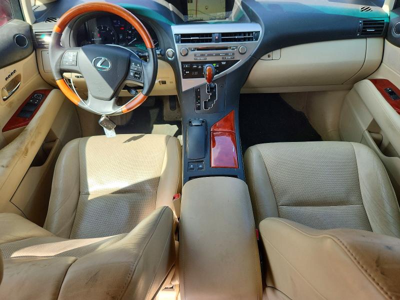 Photo 8 from auction – 2010 LEXUS RX with VIN 2T2BK1BAXAC028809