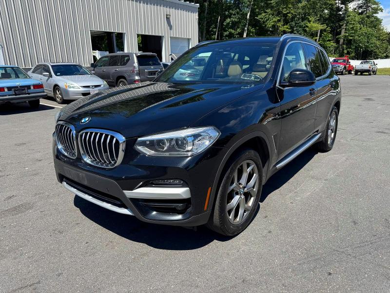 BMW X3 2021 with VIN 5UXTY3C02M9F68322 - Photo from auction