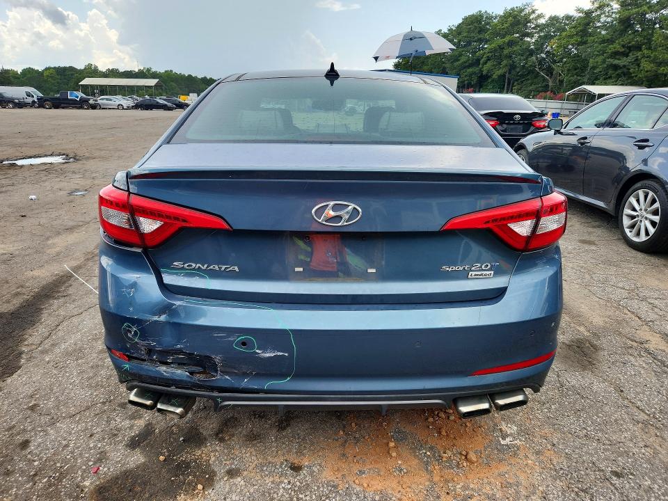 Photo 6 from auction – 2015 HYUNDAI SONATA with VIN 5NPE34AB9FH145571